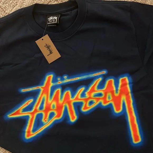 ★24SS 最新作★STUSSY THERMAL STOCK TEE Stussy Thermal Stock Tee White Men's - SS24 - US